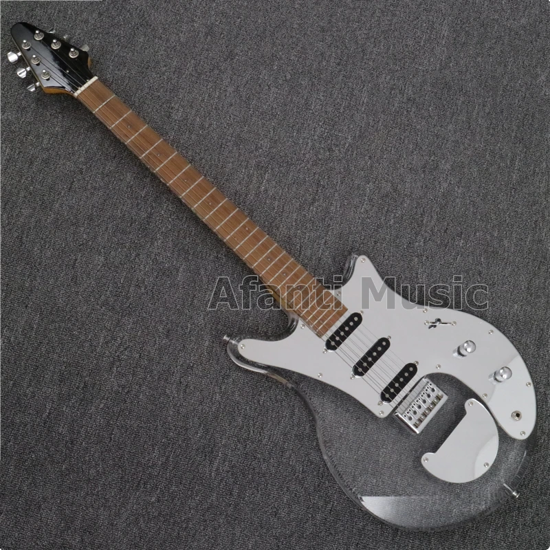 

Afanti Music Acrylic Electric guitar (PAG-020)