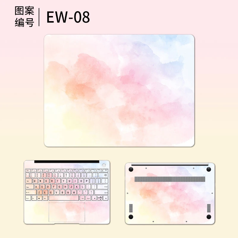 Черная наклейка для ноутбука Huawei Matebook X Pro 13 9X13 3 чехол MateBook D 15 6 E 12 наклейки