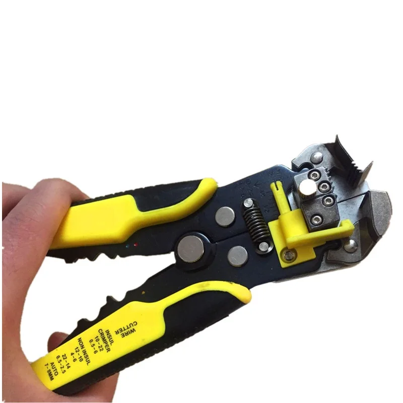 

Automatic Electric Cable Wire Stripper Wire Striper Multifunctional Cutter Crimper Crimping Decrustation Pliers Terminal Tool HT