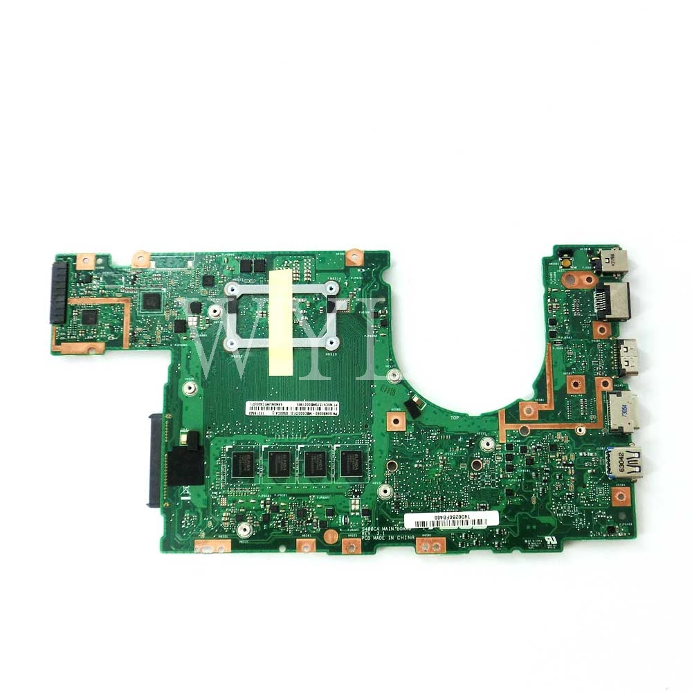 S400CA اللوحة مع I3-2365 CPU 4 GB اللوحة ل ASUS S400 S400C S400CA S500CA S500C اللوحة المحمول