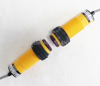 

Photoelectric switch E3F-10DN1/E3F-10L DC6-36V three wire type NPN normally open 10M correlation M18