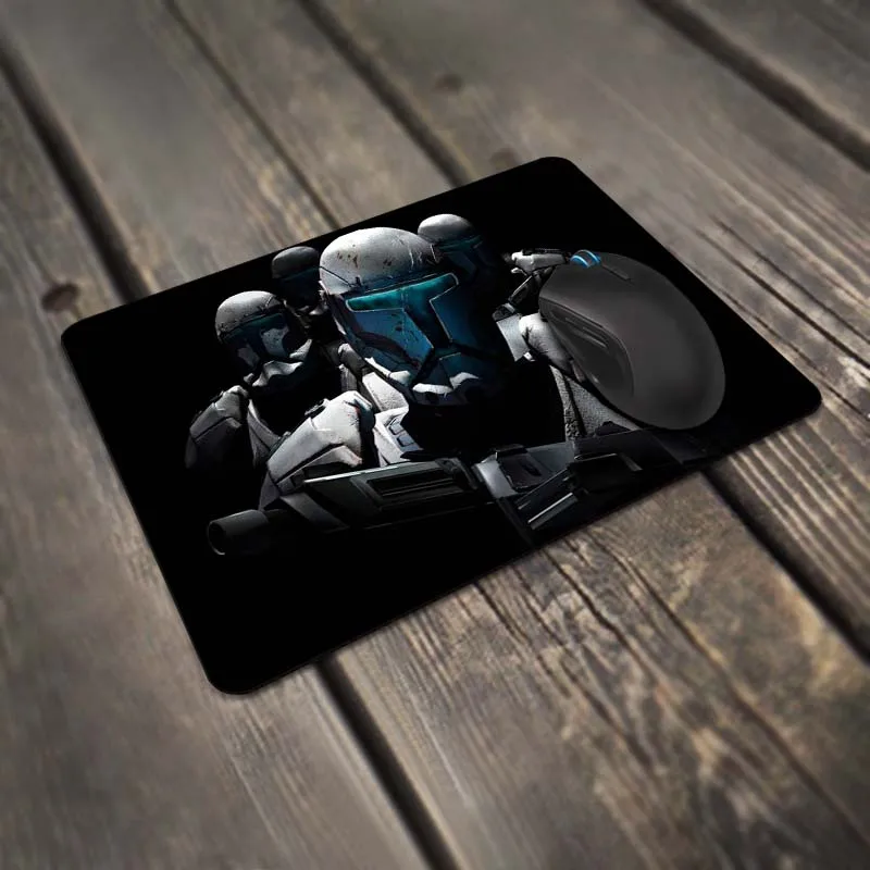 Star Wars Republic Commando Computer Mousepad Gaming Padmouse Gamer Mat 22*18cm and 25*29cmin