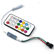 21 Keys Mini RF Controller With Remote For LED Strip WS2812B/WS2811 RGB Light (C4)