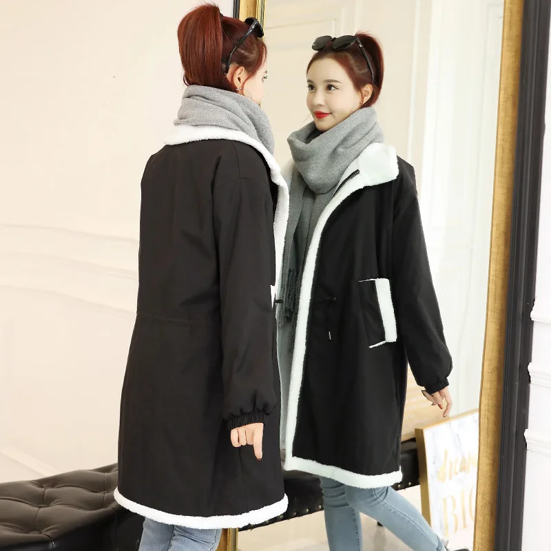 Femmes 2018 khaki De Longue Avec Marque Manteaux Rembourré B27g292d Veste Mode Automne Black Coton Parka qrSWw6txr