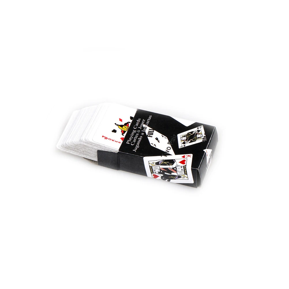 

Cute Miniature Games Poker Mini Dollhouse Playing Cards Miniature 1:12 For Dolls Accessories Home Decoration 5.3 x 3.8 cm