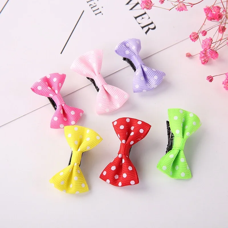 

Candy Color baby girl scarce hairstyle bow hair clip cute BB clip children hair accessories children mini hair clip