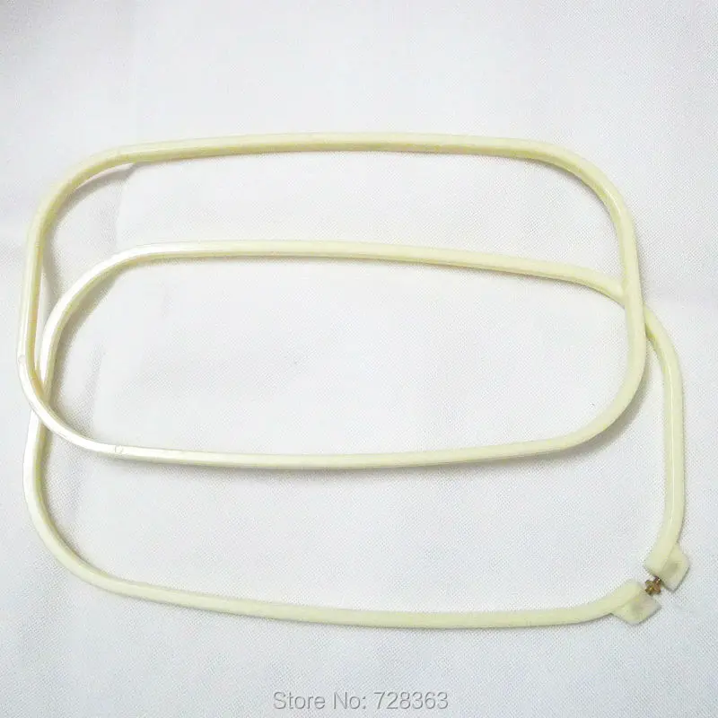 

Wholesale 19*36cm Rectangle Embroidery Hoop Plastic Square Hoops Chinese Cross Stitch Frame Adjustable Sewing Tool