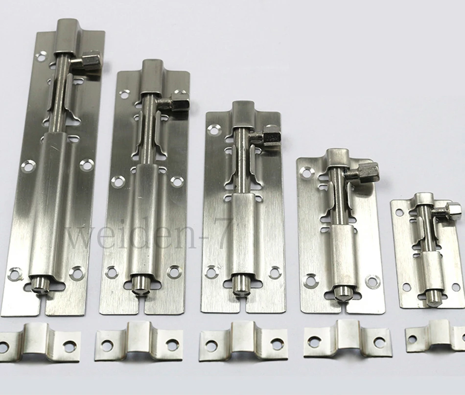 10 Inch Stainless Steel Door Latch Slide Lock Barrel Bolt 1 Pcs