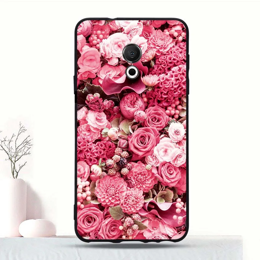 Case For Meizu 15 Lite Silicone Pattern Printed Case For Meizu M15 TPU Back Protective Cover For Meizu 15 Lite Case 5.46" Coque 