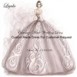 Liyuke изготовление под заказ Ссылка платье для свадебное платье невесты платьесвяжитесь с нами перед покупкой
