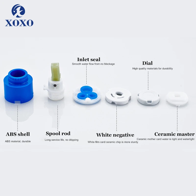 35mm/40mm Faucet Cartridges kitchen basin bathtub faucets water ceramic cartridges water mixer valve faucet accessories FX01