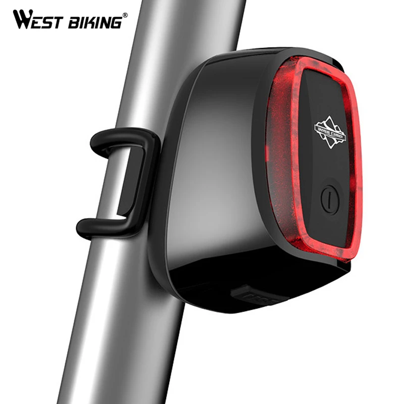

WEST BIKING Taillight Rechargeable 7 models Smart USB Waterproof CE RHOS FCC MSDS Certification Cycling Bike Bicycle Tail Light