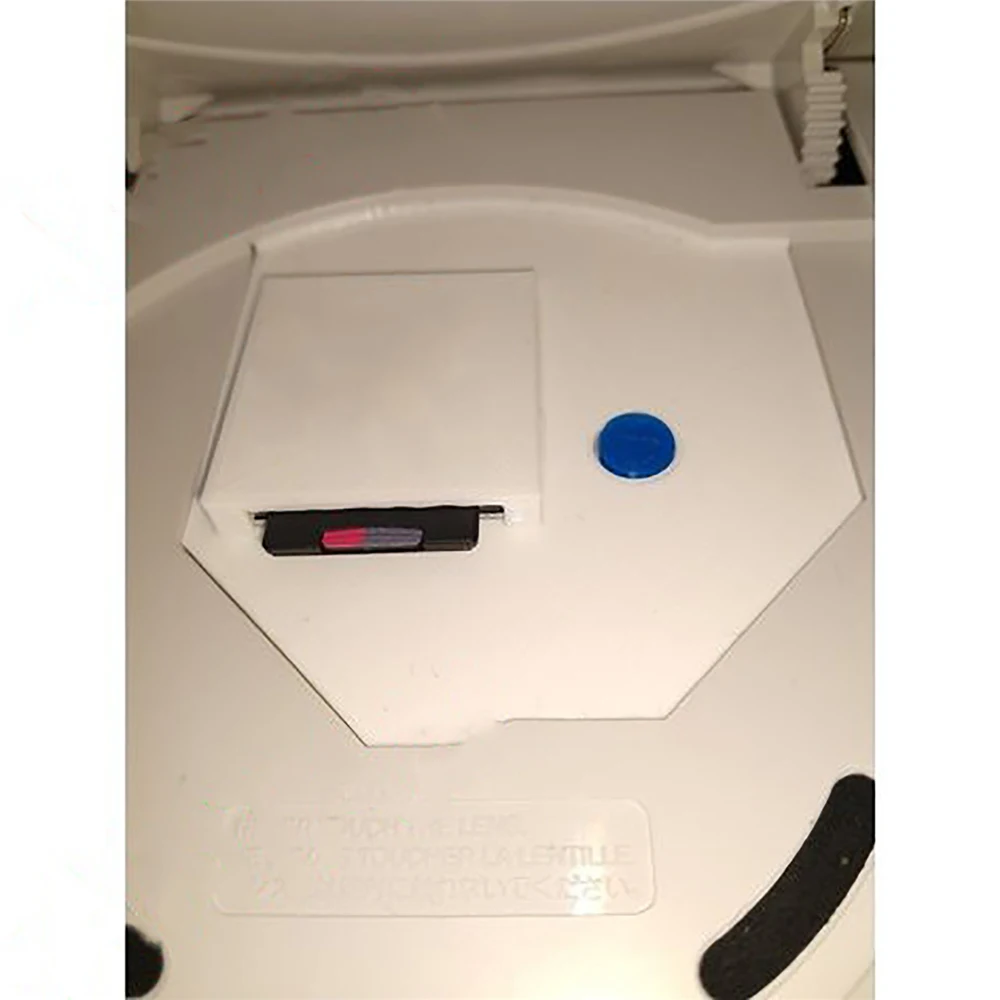 

For Sega Dreamcast Cooling Fan Housing Case with Flat Cable SD Card Mount for GDEMU Fan Diversion Cover Bracket Tray Accessories