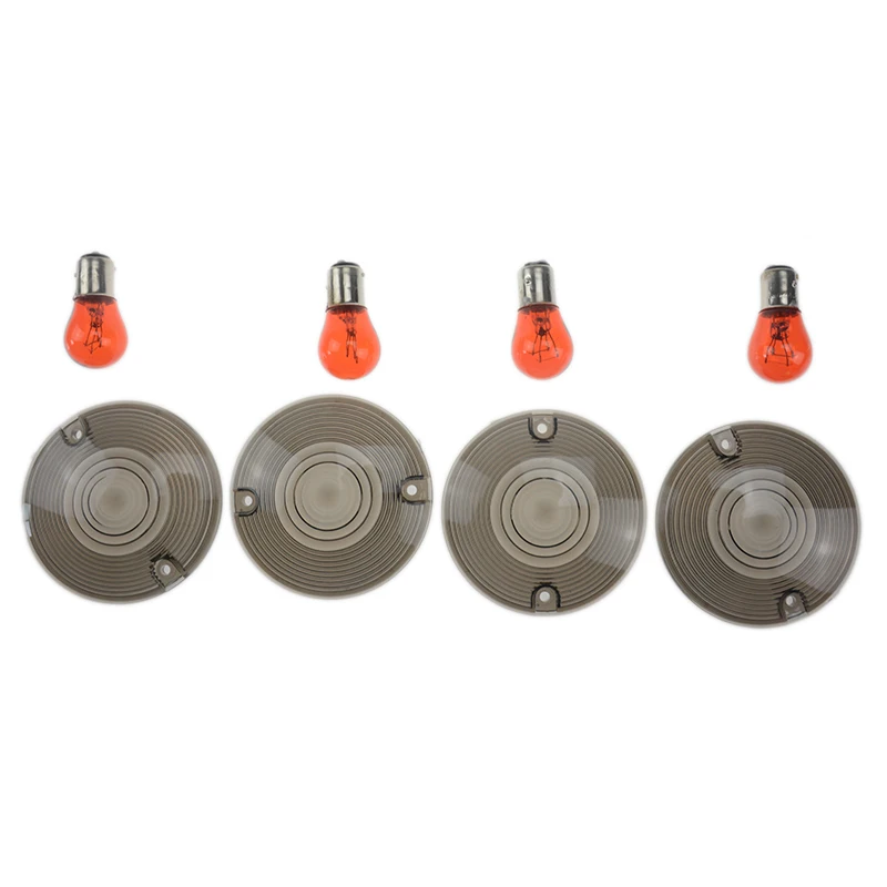 4 X Motorcycle Smoke Turn Signal Light Lens Cover With Bulb For Harley Davidson Touring Electra Glides Road King huismerk kopen in de aanbieding 4 X Motorcycle Smoke Turn Signal Light Lens Cover With Bulb For Harley Davidson Touring Electra Glides Road King huismerk kopen in de aanbieding