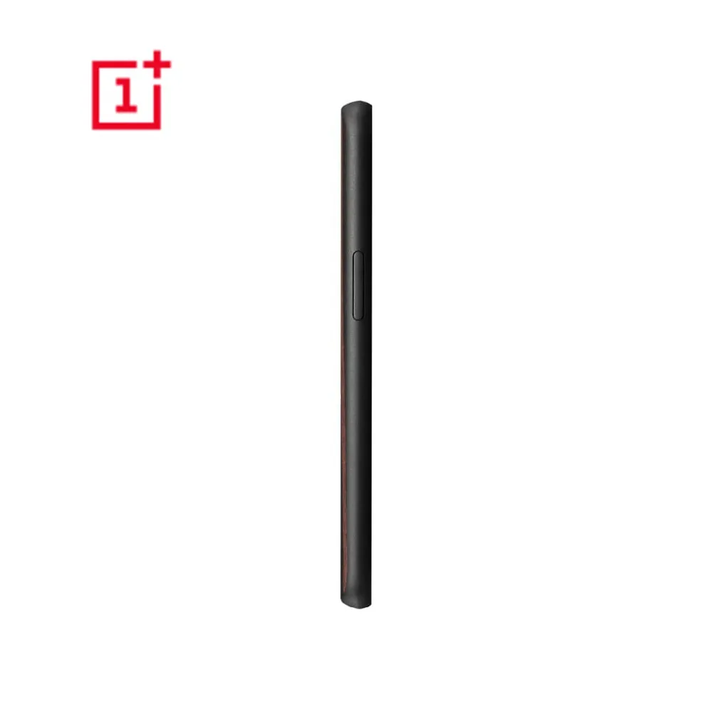 Официальный чехол для OnePlus 6 T оригинал нейлон карбон кевлар эбеновое дерево + TPU One