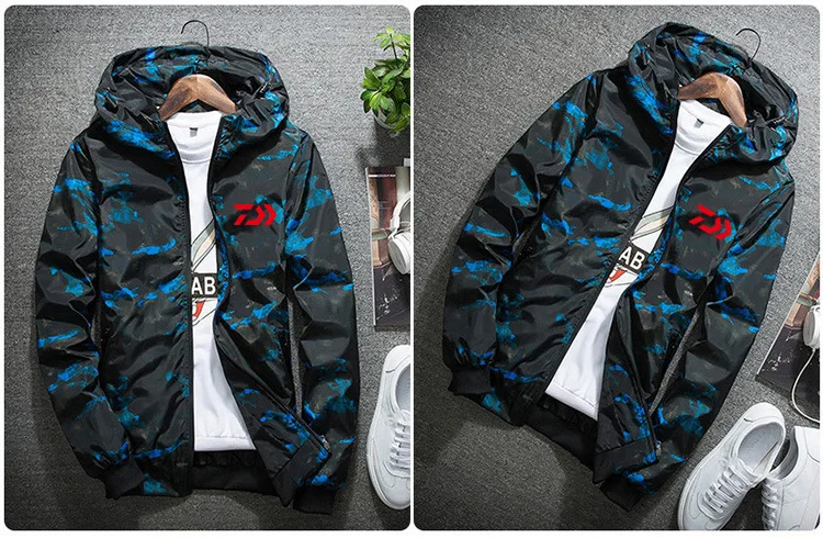 Respirável à Prova Roupas de Pesca Primavera Roupas Cabolsas Masculinos Anti-mosquito-secagem Rápida d' Água Camuflagem 12 Esporte e Lazer