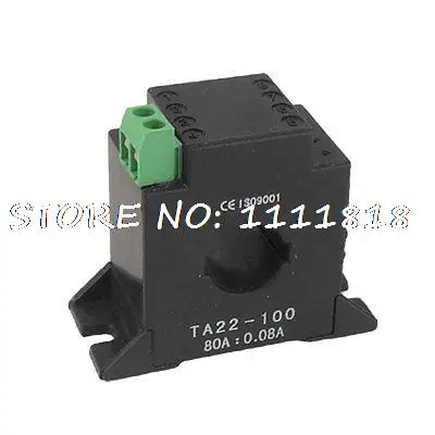 

80mA Output 4V Mutual Inductor Current Transformer Blk