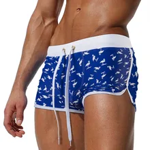 Новая Мужская купальная одежда, шорты сексуальные плавки мужские плавки боксеры пляжный шорты купальник Мужские шорты для серфинга