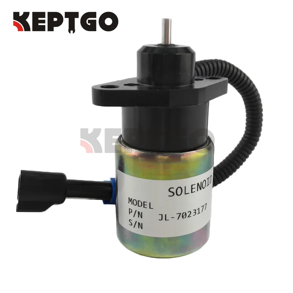 New Stop Solenoid Actuator 0175 12A5C9S SA 4863 12V for Kubota EngineGenerator Parts