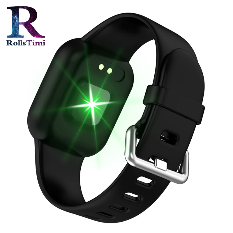 Full Black Мужские умные часы с сенсорным экраном водонепроницаемые Bluetooth умные часы фитнес-трекер мужской браслет кровяного давления Android IOS - Цвет: Full Black
