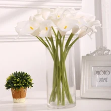 10X Real Touch Calla Lilies Cala Lilly Lily Artificial Fake Silk Flower Hot Sale