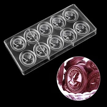 

3D Mother's Day chocolate candy molds,oven baking supplies polycarbonate chocolate mould bakeware wholesale pastry tools