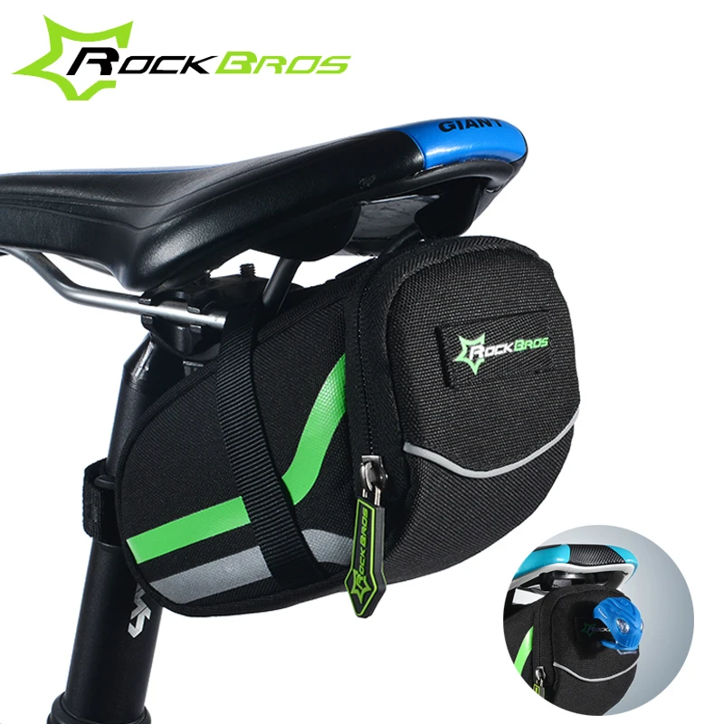 Rockbros нейлоновая велосипедная сумка для хранения седло Велоспорт Хвост Задняя сумка седло Bolsa Bicicleta аксессуары