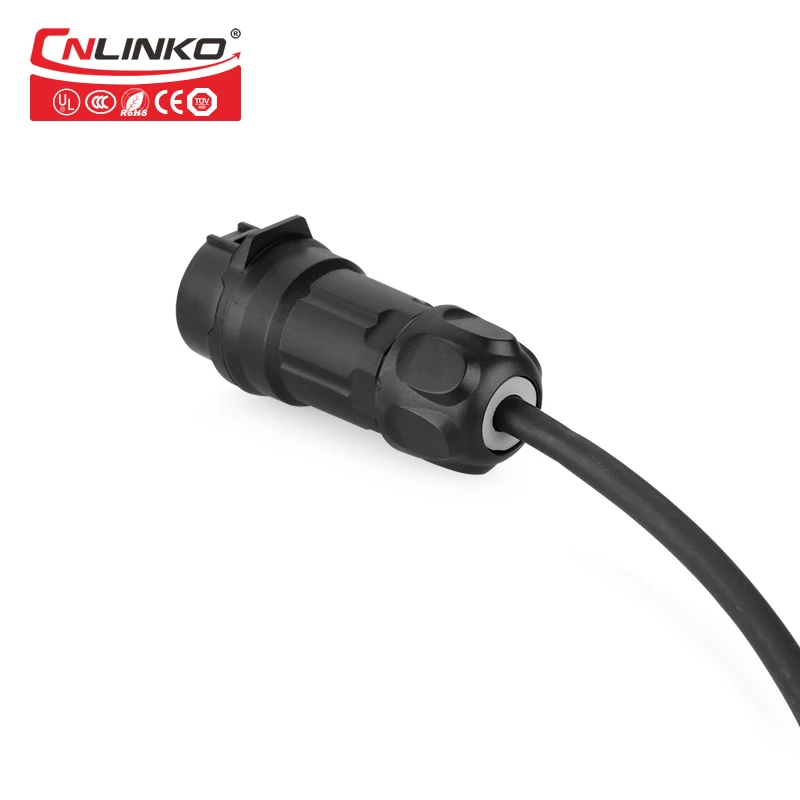 Cnlinko M16 9 контактный разъем eu AC DC Мощность PBT Пластик Quick Release провод с разъемом папа