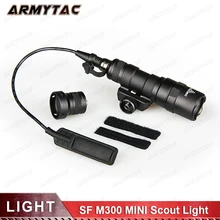Тактическое оружие светильник s M300 мини-Скаут светильник M300A светодиодный мини скаутский фонарик