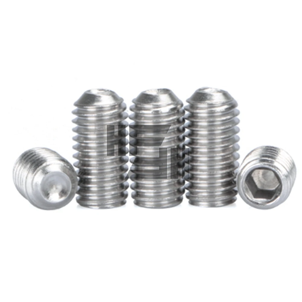 Top wire 304 stainless steel concave end screw with no head inside