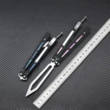 BRS REP, подшипник, тренировочный нож, Бабочка, складной нож для кемпинга, охоты, EDC Инструменты 440C, лезвие G10+ стальная ручка