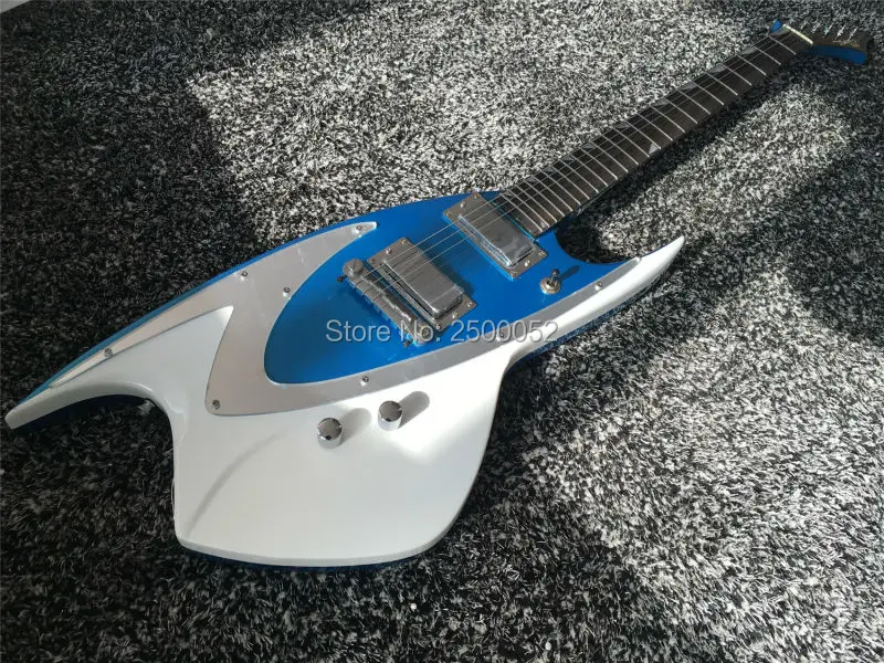 2017 New Arrival Best price retro JBD 400 guitar blue