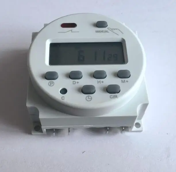 

timer Cn101A microcomputer small switch DC12V DC24V AC110V AC220V street light billboards power timer 16A 250VAC