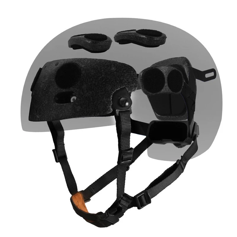 Online FMA ACH Occ Dial Liner Kit sistema de casco ajustable conjunto completo casco suspensión interior Sistema de Correa casco accesorios casco rápido