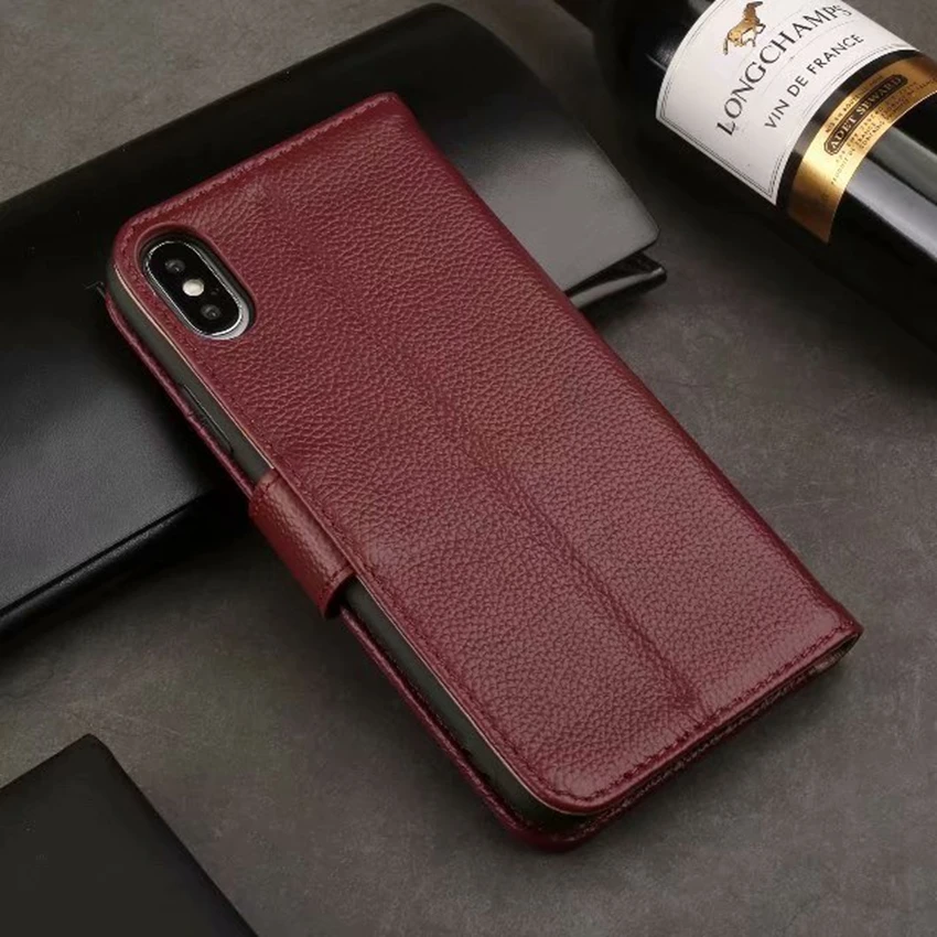 genuine leather flip case (8)