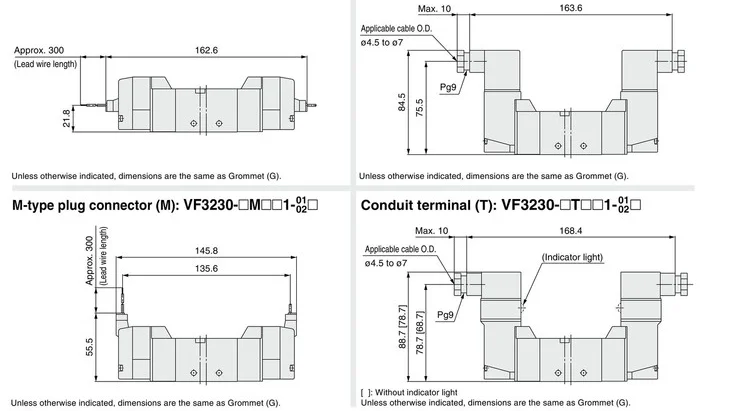 VF5220-5DZ-03 VF5220-5DD1-03 VF5220-5DZD1-03 SMC электромагнитный клапан пневматический компонент