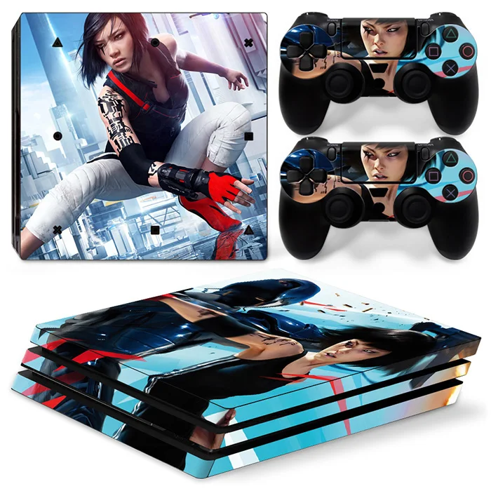 Мультфильм Виниловые наклейки кожи Наклейки для Playstation 4 Pro для PS4 Pro# tn-p4pro-1238