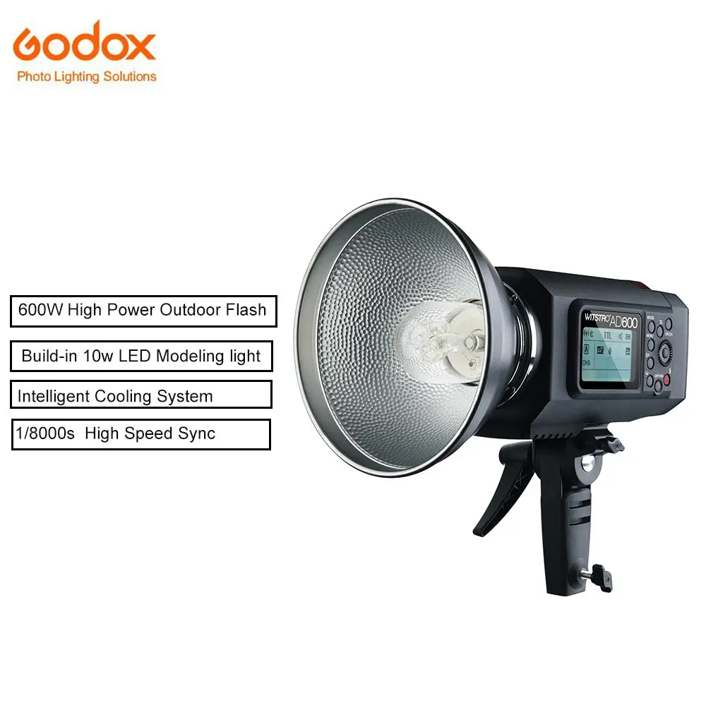 Godox ad600 TTL с 2.4 Г x Системы строить в 8700 мАч Li на Батарея все один мощный открытый
