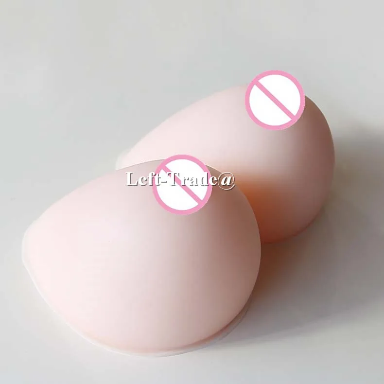 NEW HERE 2000g top quality white font b big b font sexy boobs silicone rubber breast
