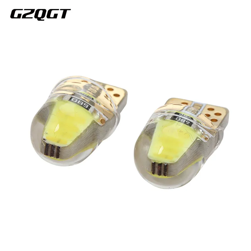 Светодиодные автомобильные лампы W5W T10 194 168 COB 8SMD для стояночных огней и подсветки