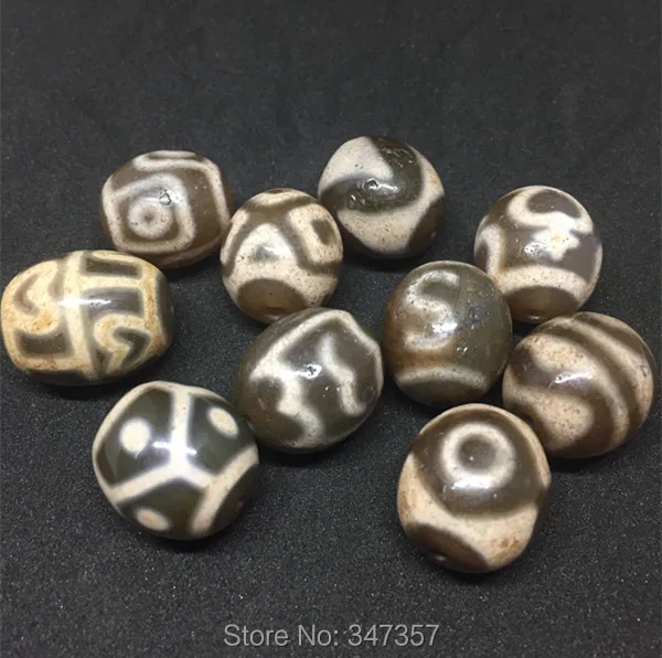 2018 Fengshui Dzi Ji bead 18 мм * 20 1 шт. лот крючок для денег тигровый зуб Кладоискатель ваза
