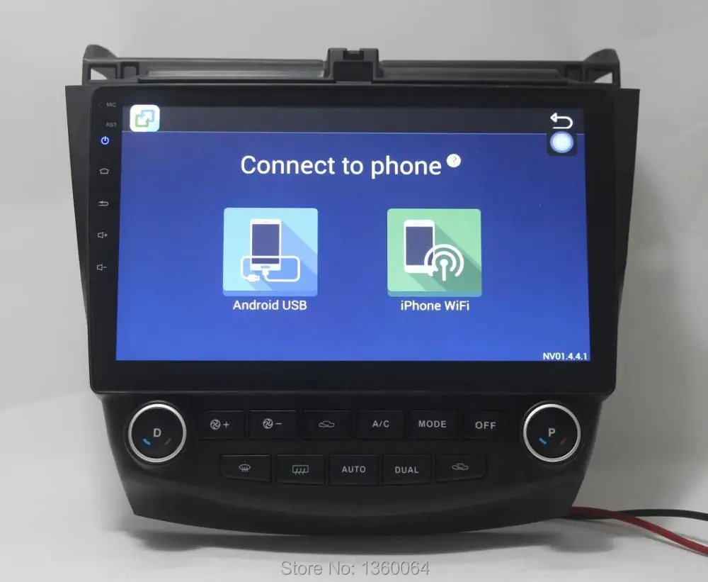 Perfect Nedehe Android 8.1 Quad core 10.1 inch for Honda accord 2003 2004 2005-2007 car radio dvd gps navigation steering wheel control 8