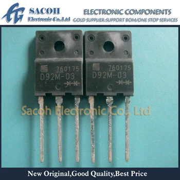 

Free Shipping 10Pcs ESAD92M-02 D92M-02 ESAD92M-03 D92M-03 TO-3PF 20A 200V FRED Fast Recovery Epitaxial Diode