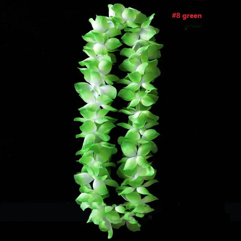 Купить Гавайский венок леев Цепочки и ожерелья Lei Трава юбка Пляжная ...