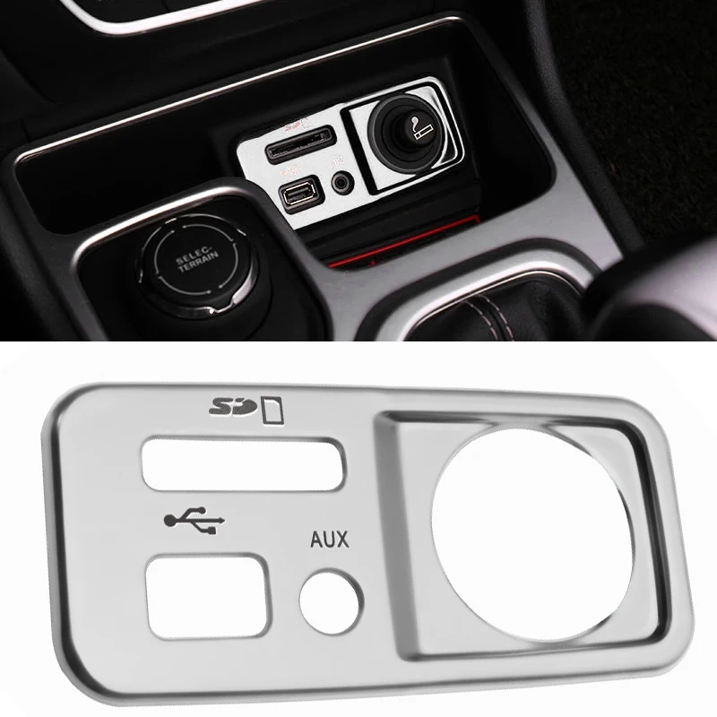 2016 font b Car b font Styling Console cigarette sequins font b Interior b font Chrome