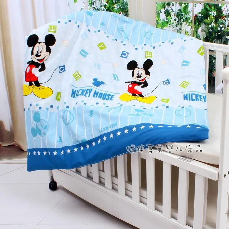 fleece cot bedding