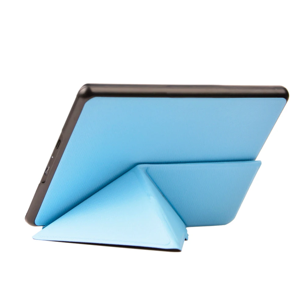 Магнитный чехол-подставка для оригами из искусственной кожи для Amazon Kindle Paperwhite 4 PQ94WIF paperwhite водонепроницаемый 10th generation - Цвет: KPW4 BXJG BU
