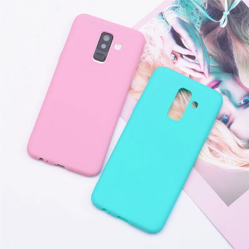 Силиконовый чехол для Samsung Galaxy A6 2018 с двумя sim-картами SM A600 A600F мягкая задняя крышка