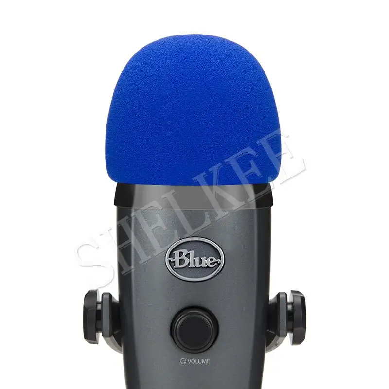 SHELKEE Foam микрофон на лобовое стекло для Blue Yeti Nano, Yeti Nano конденсаторные микрофоны-как поп-фильтр для микрофонов