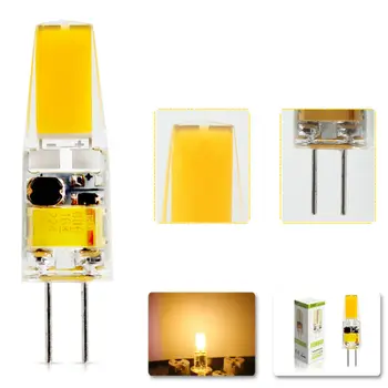 

1Pcs/lot 2015 G4 AC DC 12V SMD 6W Dimmable Led bulb Lamp Replace halogen lamp light 360 Beam Angle luz lampada led